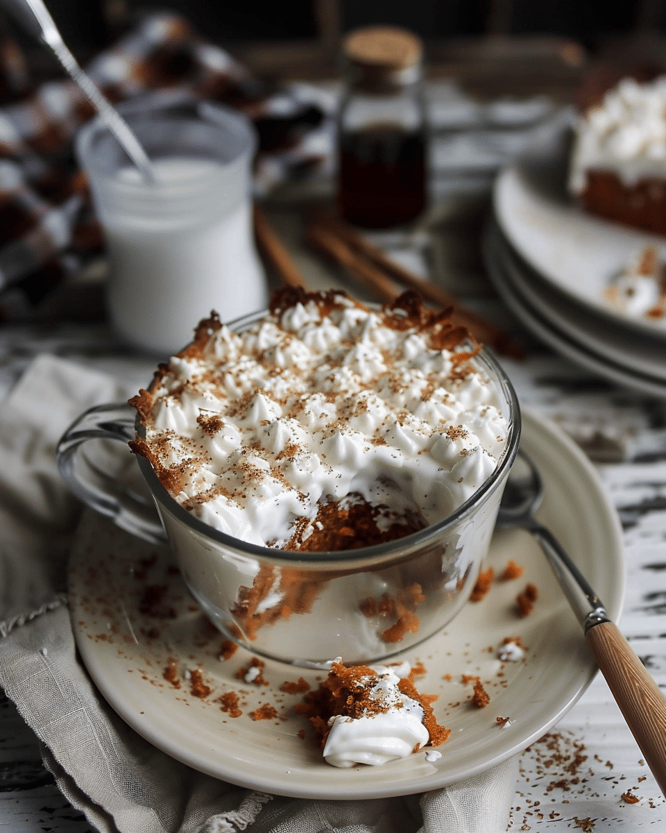 5 Minute Carrot Mug Cake Recipe