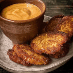 Air Fried Apple Wedges With Caramel Whipped Cream Dipping Sauce