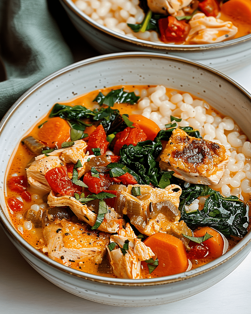 Tuscan-Style Chicken Soup Recipe