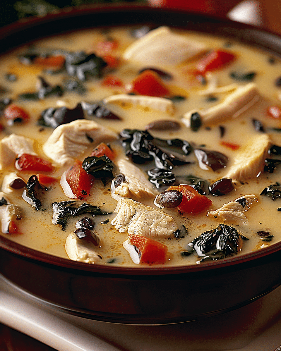 Tuscan-Style Chicken Soup Recipe