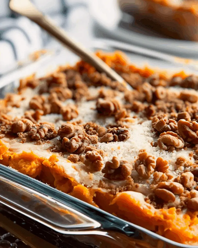 Amazing Vegan Sweet Potato Casserole Thanksgiving Recipe