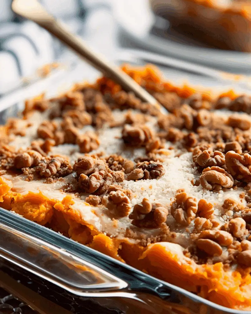Amazing Vegan Sweet Potato Casserole Thanksgiving Recipe
