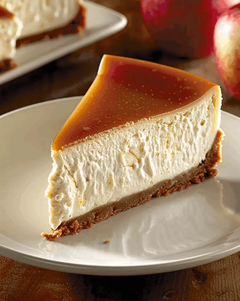 Apple Cider Cheesecake