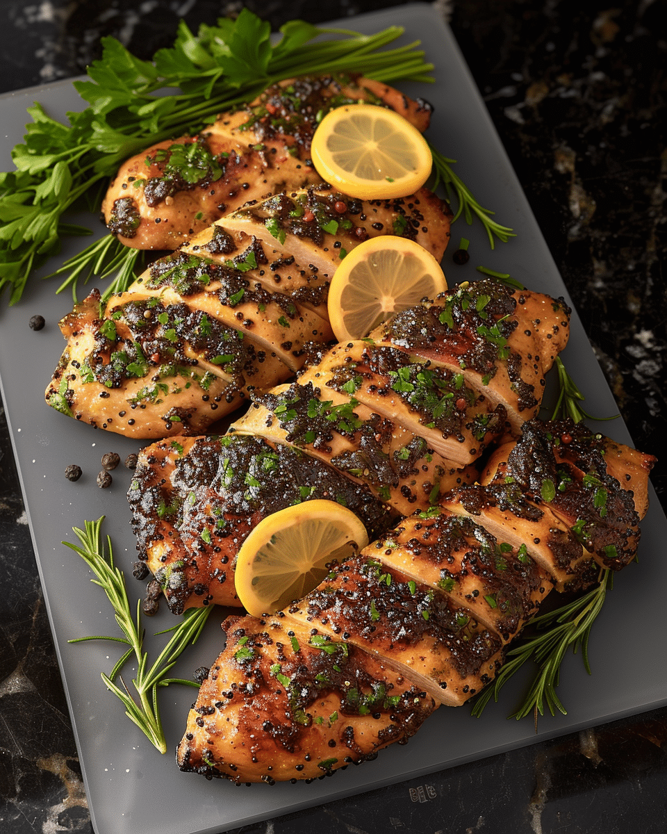 Baked Lemon Pepper Chicken