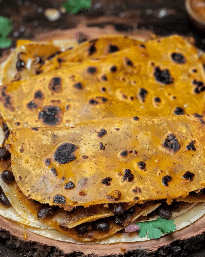 Baked Vegan Black Bean Tacos