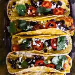 Baked Vegan Black Bean Tacos