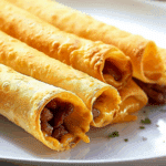 Beef and Cheese Chimichangas
