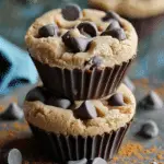 Best Ever Peanut Butter Chocolate Chip Cookie Cups