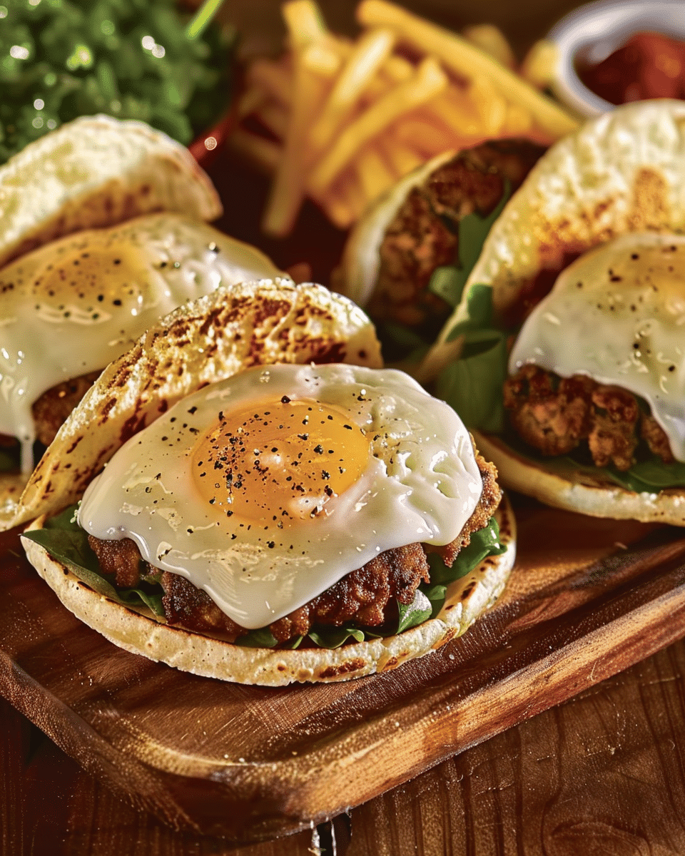 Garlic Parmesan Cheeseburger Bombs
