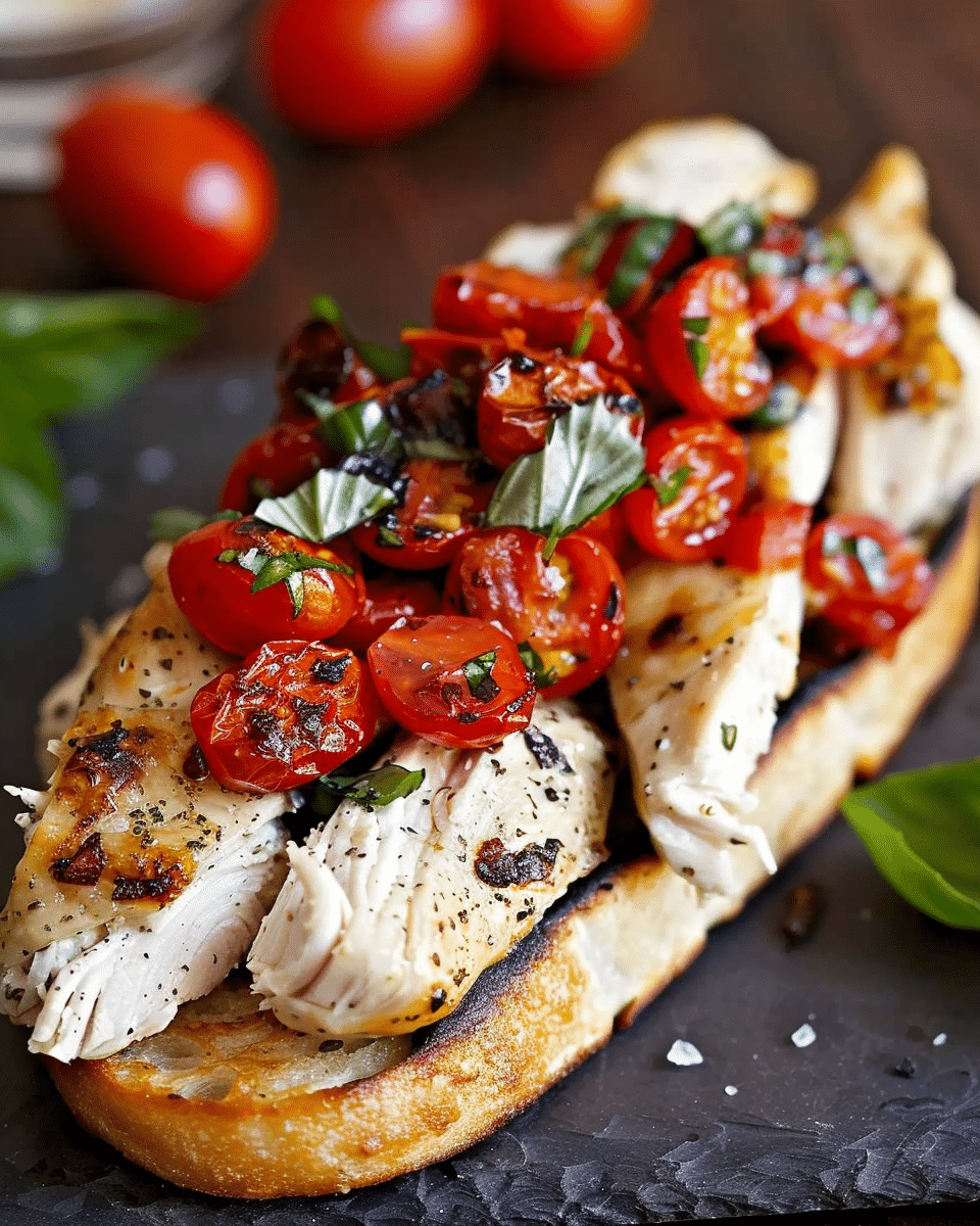 Bruschetta Recipe Chicken