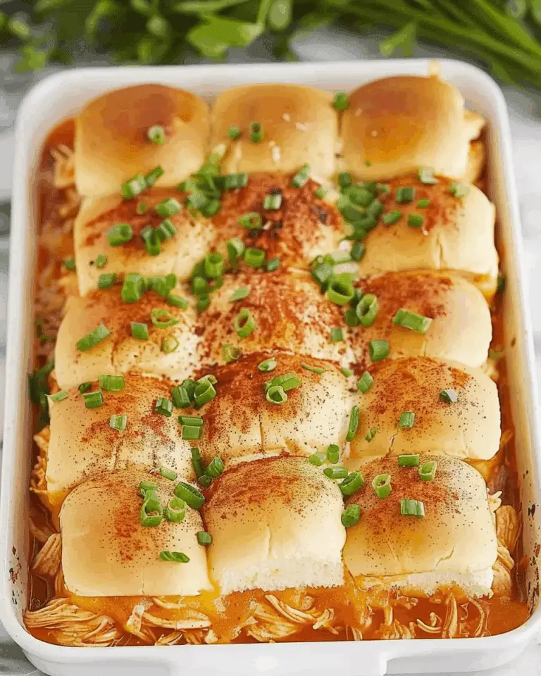 Buffalo Chicken Sliders