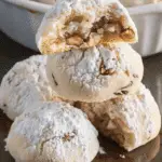Buttery Pecan Snowball Cookies