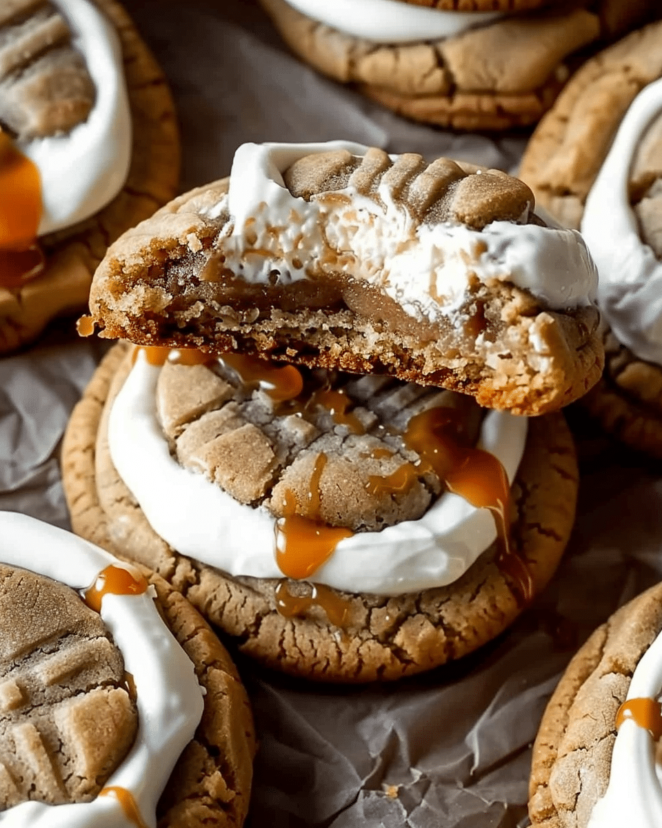 Caramel Cheesecake Cookies