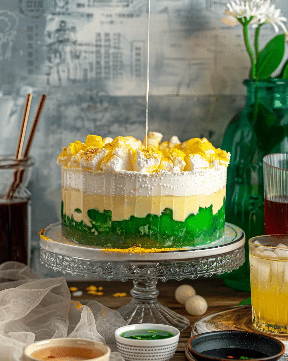 Che Ba Mau (Vietnamese Three Color Dessert)