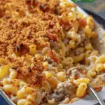 Cheesy Beef & Macaroni Casserole
