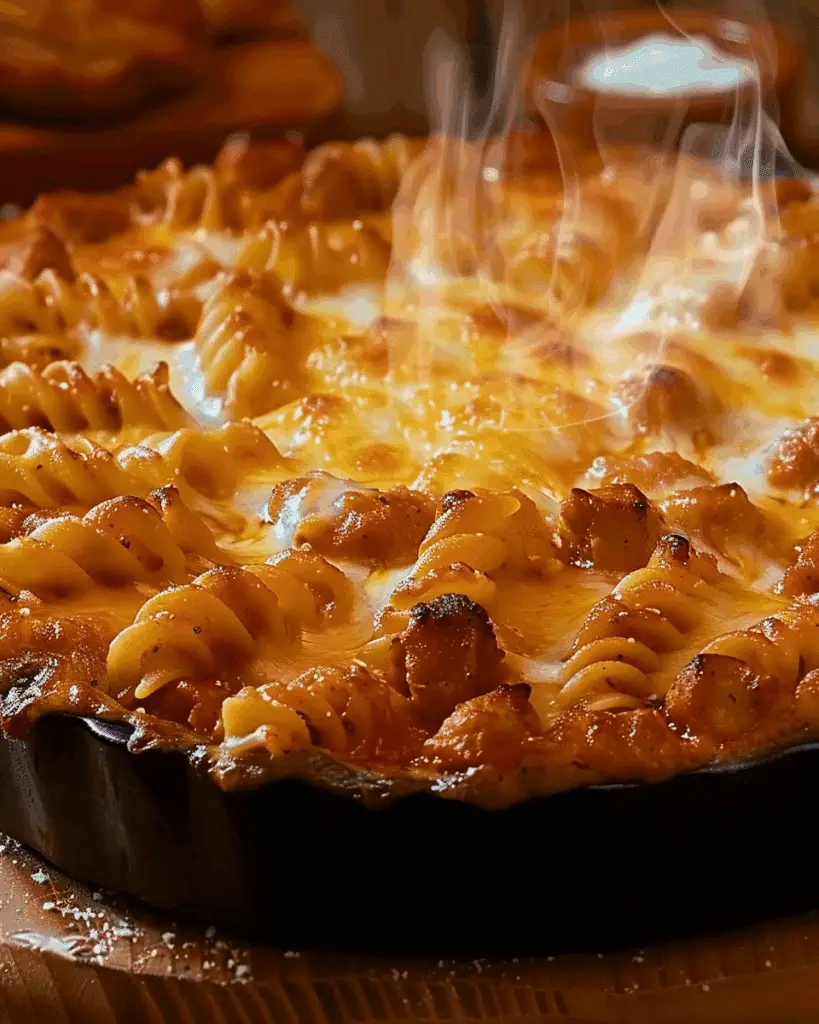 Cheesy Chicken Rotini Casserole