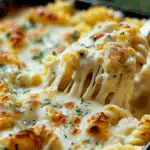 Cheesy Chicken Rotini Casserole