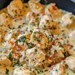 Chicken Scampi Creamy Garlic Rice