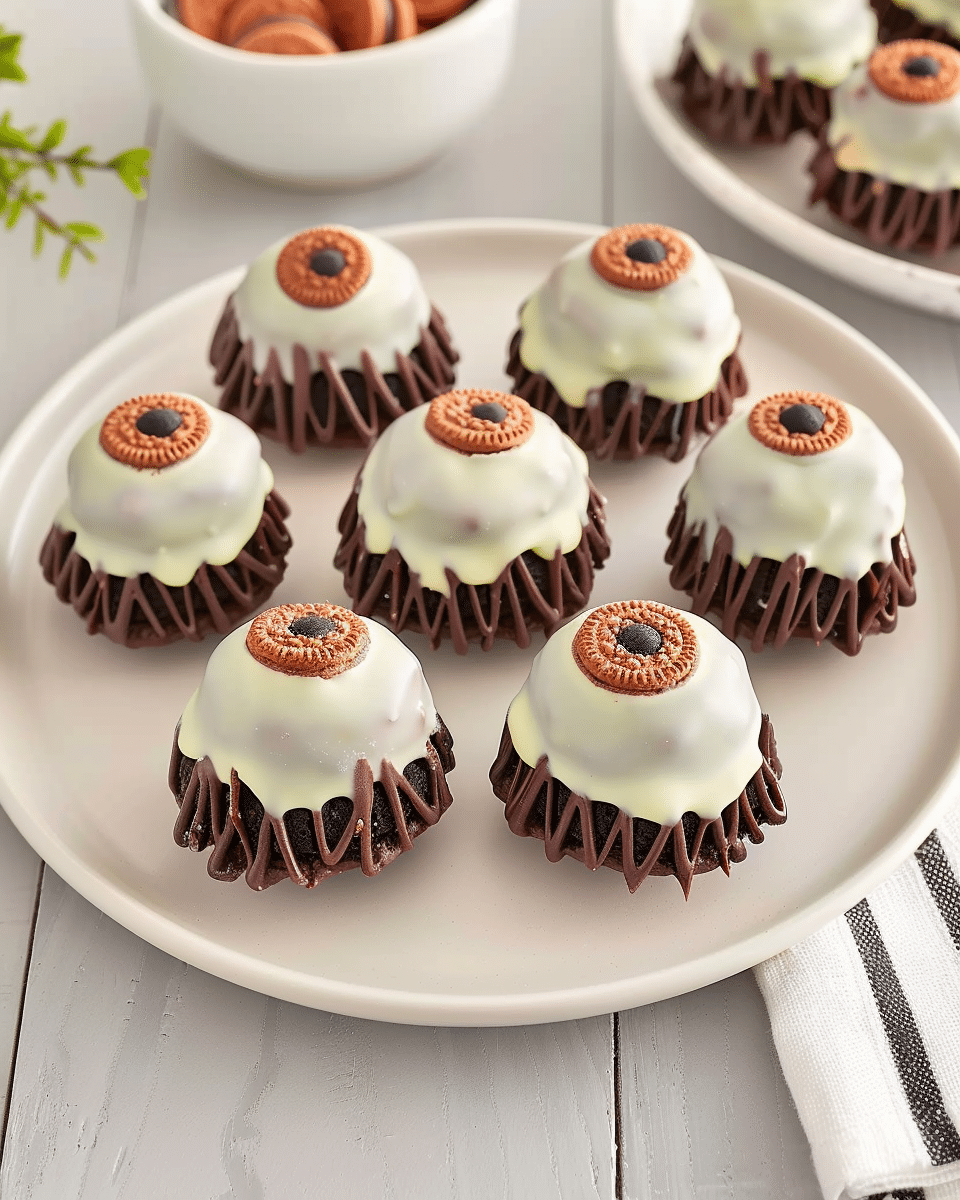 Chocolate‑Covered Oreo Eyeballs