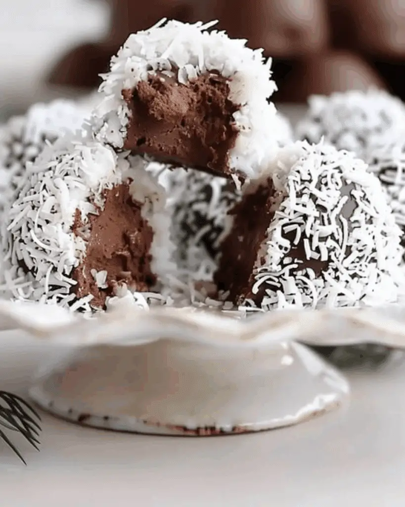 Coconut Dome Bites (No-Bake)