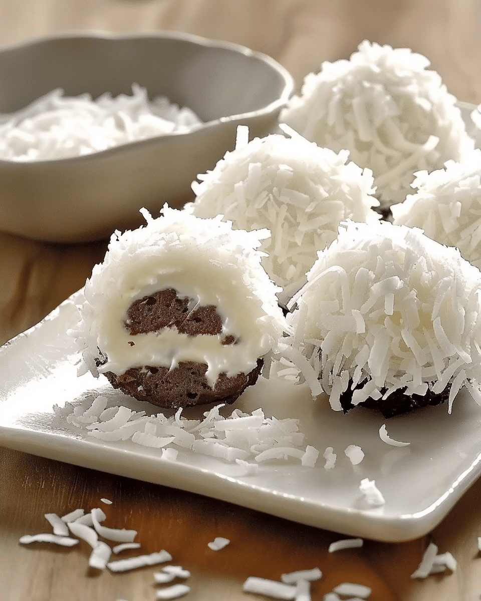 Coconut Dome Bites (No-Bake)
