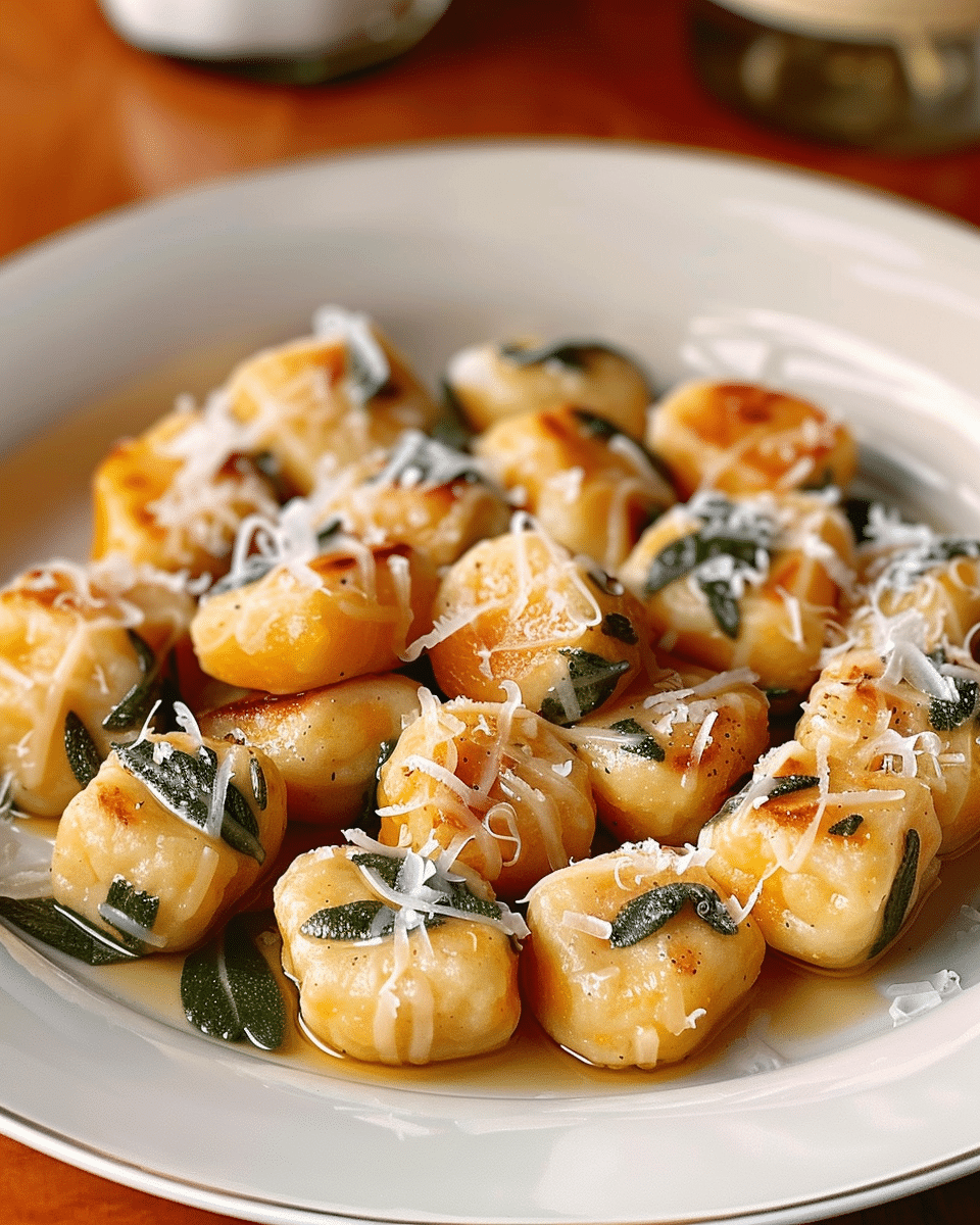 Cozy Butternut Squash Gnocchi With Sage Brown Butter