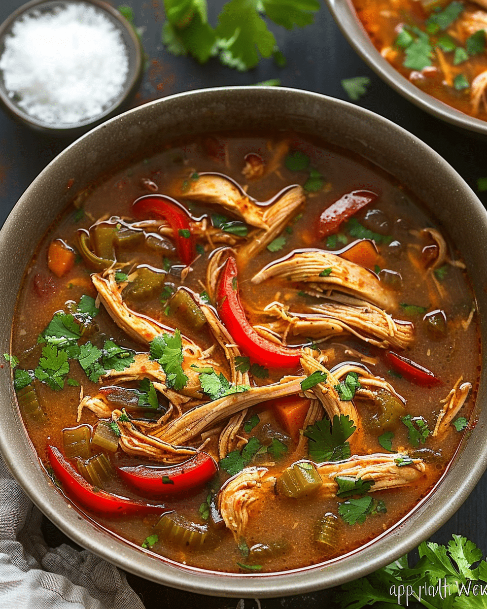 Spicy & Creamy Chicken Fajita Soup You Need This Week