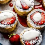 Creative & Cute Strawberry Shortcake Sushi Roll Dessert Recipe