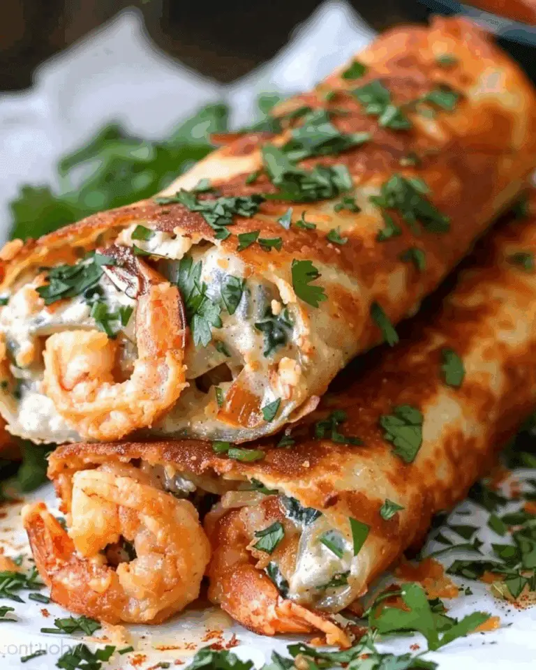 Deep-Fried Shrimp Alfredo Burrito Bites