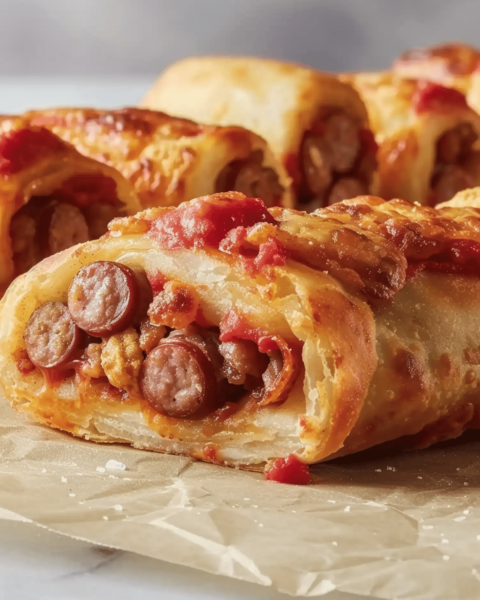 Doritos Pizza Rolls with Sausage