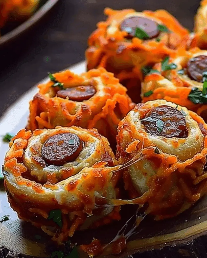 Doritos Pizza Rolls with Sausage