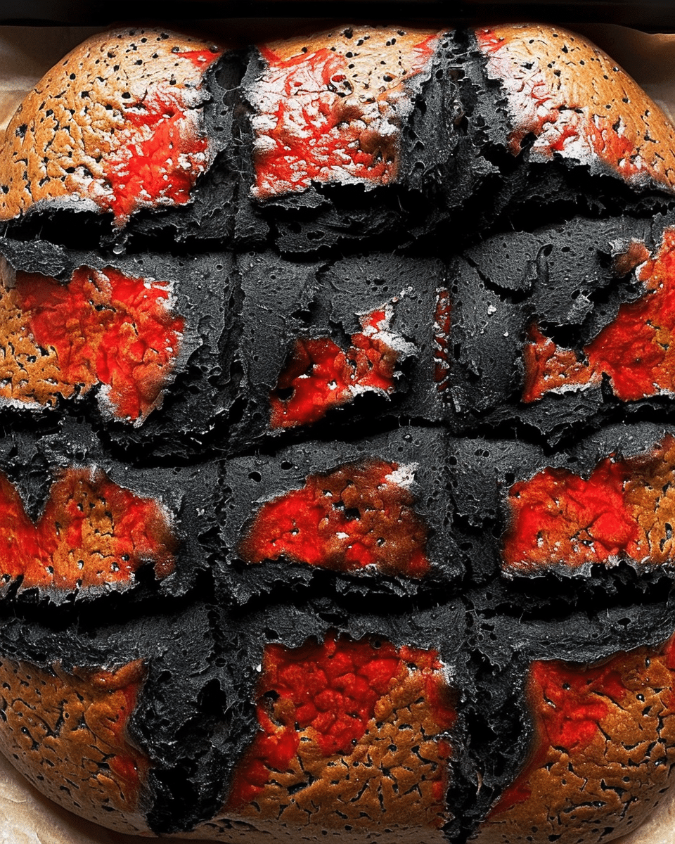 Brimstone Bread – Black And Red