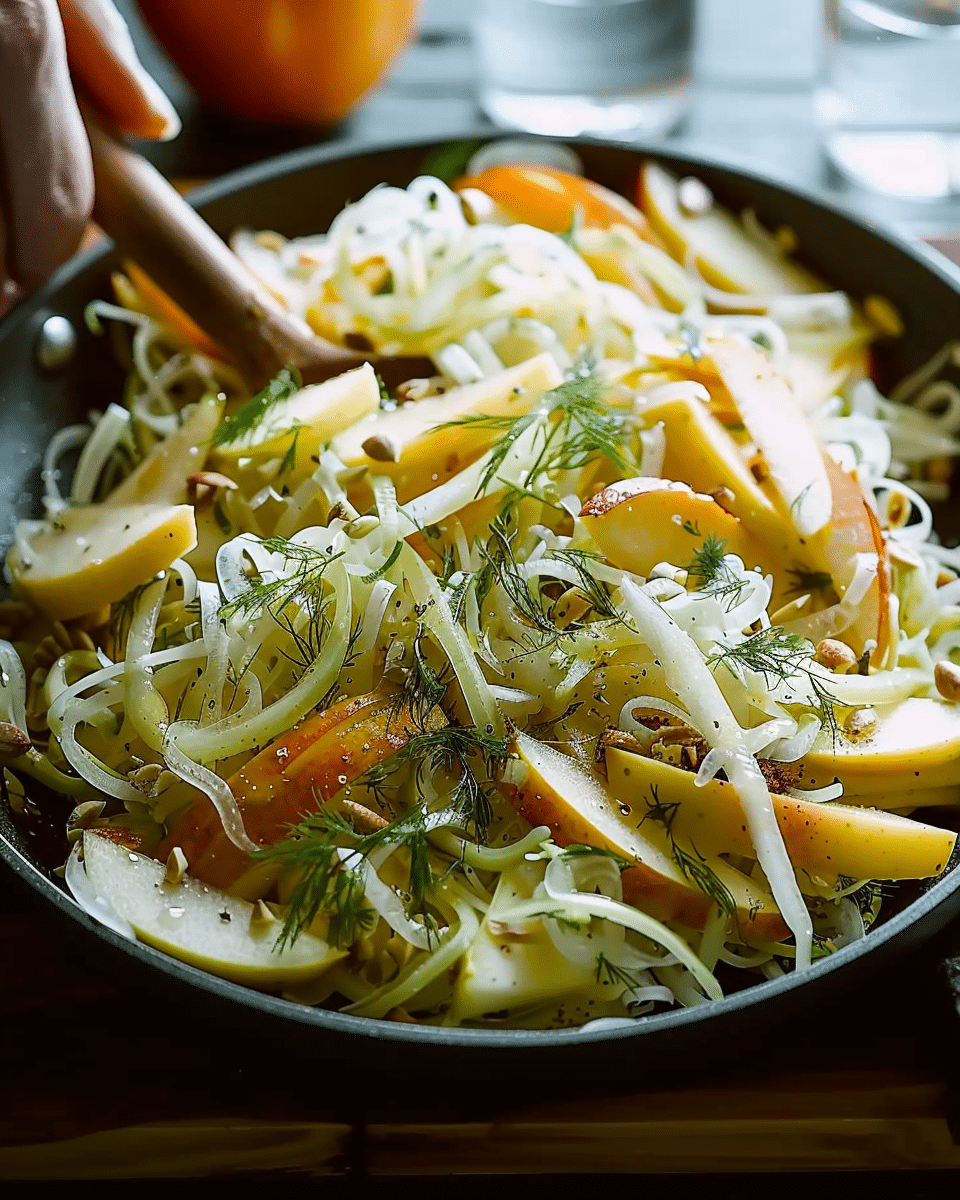 Easy Fennel Apple Salad
