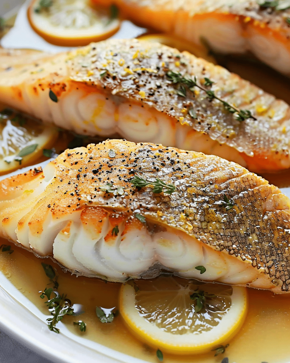 Easy Lemon Butter Baked Cod