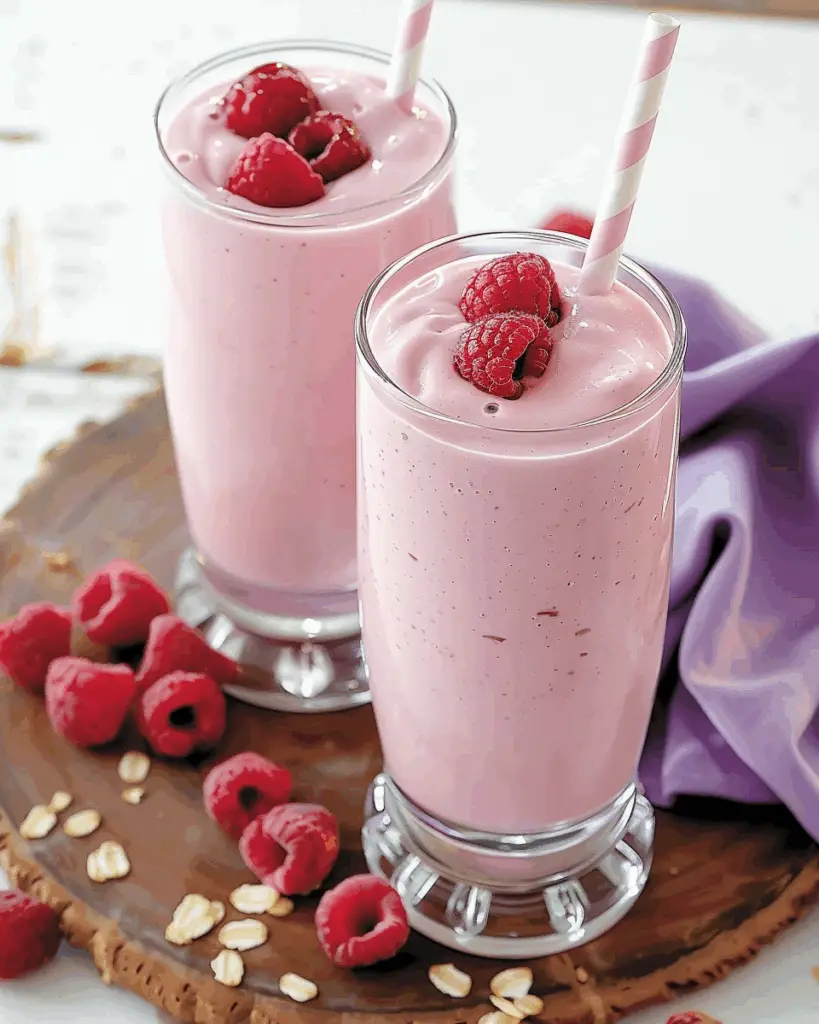 Easy Raspberry Smoothie