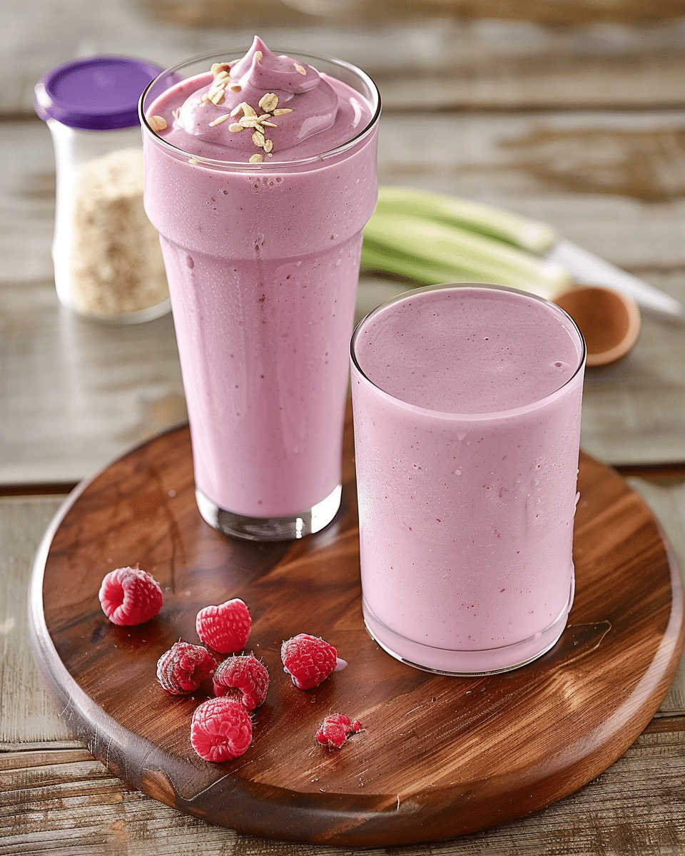 Easy Raspberry Smoothie