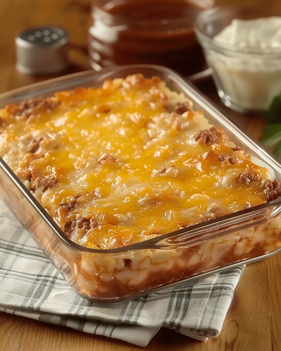 Easy Taco Bake Casserole Recipe