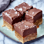 Easy Vegan Salted Caramel Slice (No-Bake, Healthy)