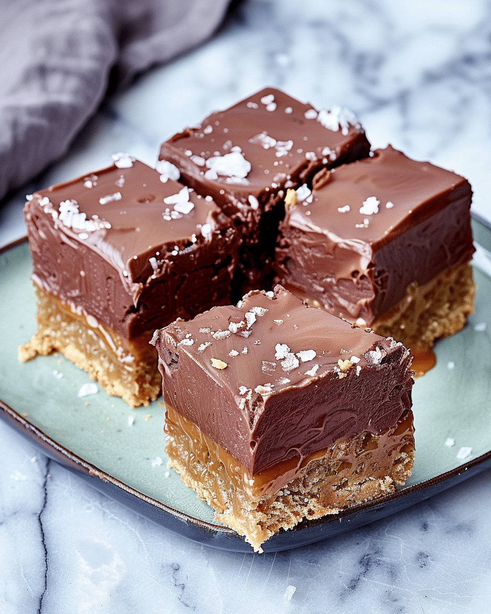 Easy Vegan Salted Caramel Slice (No-Bake, Healthy)