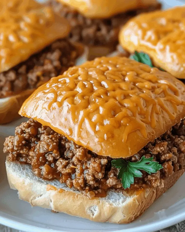 Garlic Bread Sloppy Joes