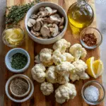 Garlic Mushroom Cauliflower Skillet: One-Pan Recipe