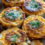 Garlic Parmesan Cheeseburger Bombs