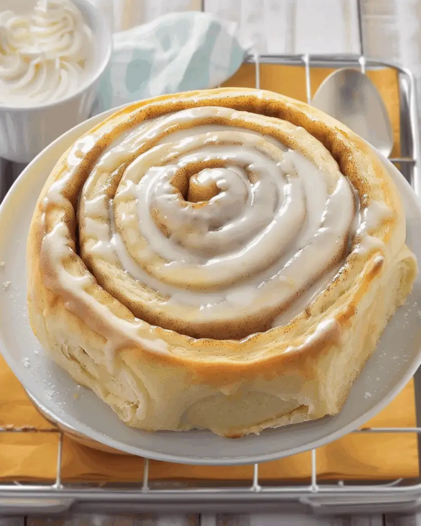 Giant Cinnamon Roll