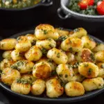 Healthy Cauliflower Gnocchi With Pesto