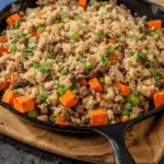 Healthy Ground Turkey Sweet Potato Skillet in 30 Minutes