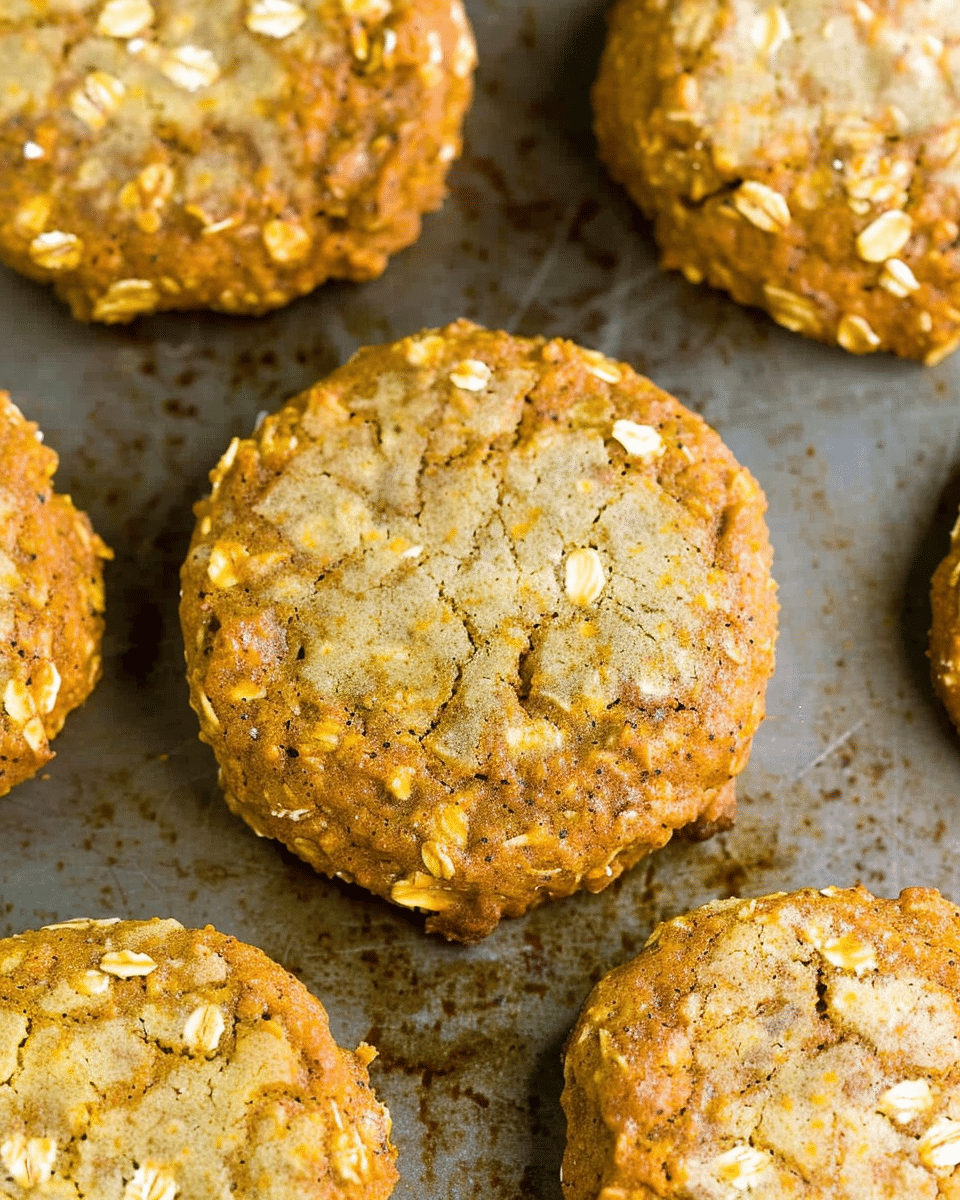 Healthy Pumpkin Oatmeal Breakfast Cookies
