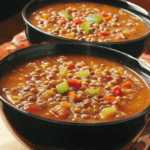 Hearty Lentil and Vegetable Soup Recipe in Just 40 Minutes