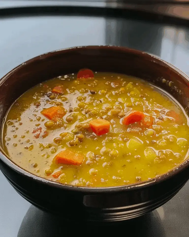 Hearty Lentil and Vegetable Soup Recipe in Just 40 Minutes