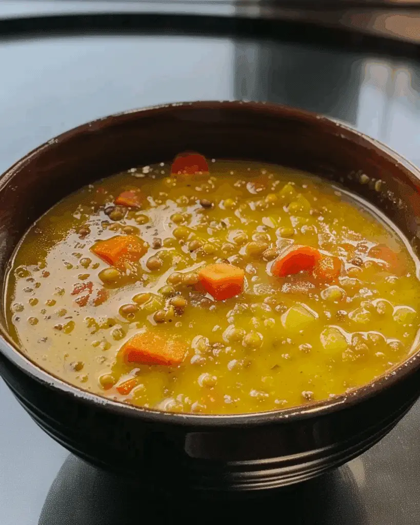 Hearty Lentil and Vegetable Soup Recipe in Just 40 Minutes
