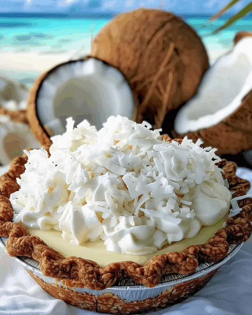 Homemade Coconut Cream Pie